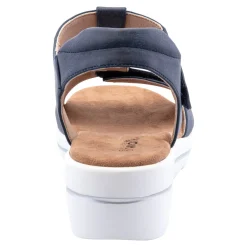 Damen Die moderne Hausfrau Klett-Sandale 