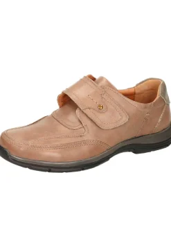 Herren Die moderne Hausfrau Klettschuhe braun