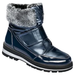 Damen Die moderne Hausfrau Klettstiefel „Leonita“ marine