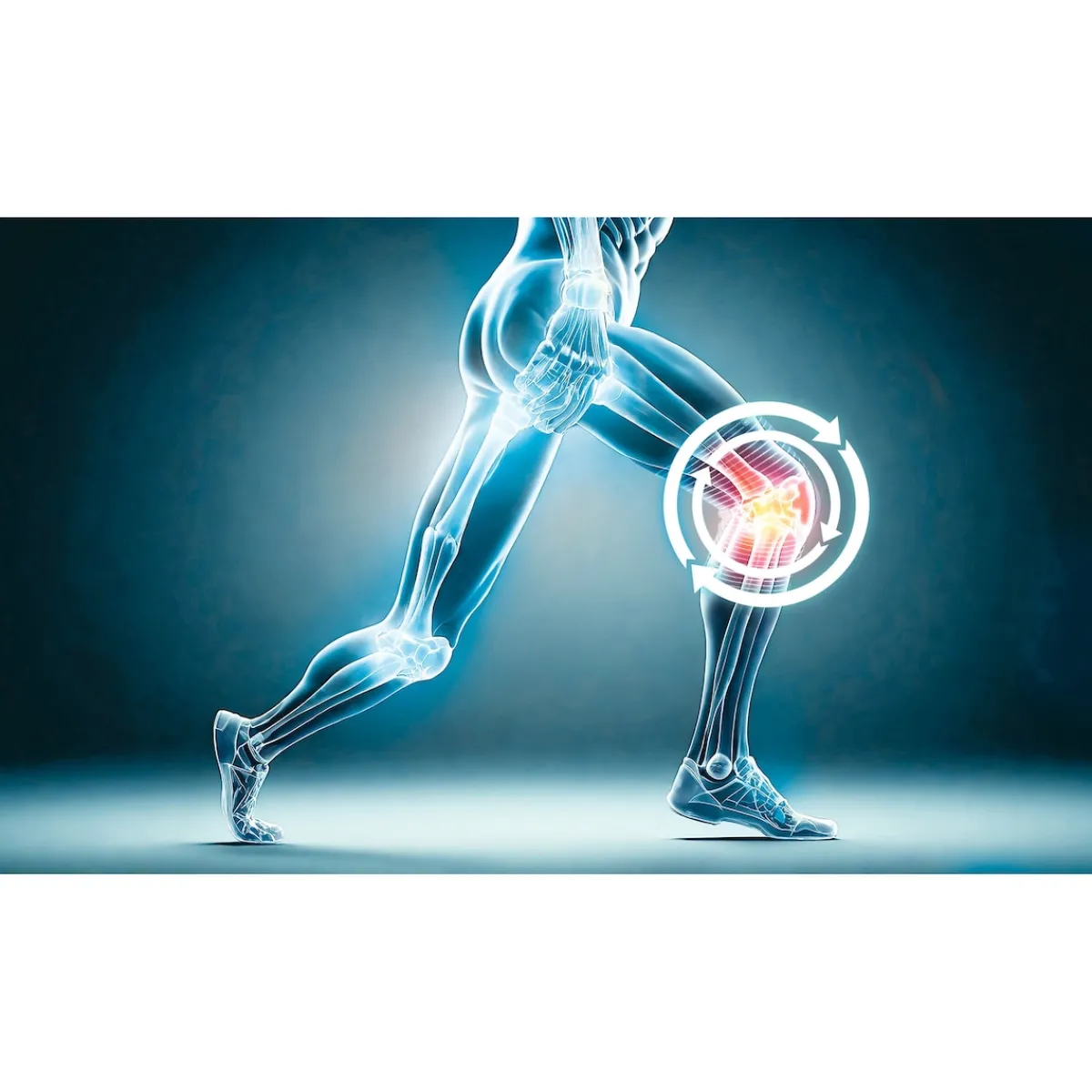 Die moderne Hausfrau Kniebandage TRIGGin mit Kupfer- & Carbonfasern