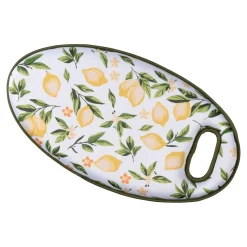 Die moderne Hausfrau Kniekissen „Zitrone“