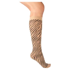 Die moderne Hausfrau Kniestrumfe "Animals", 4 Stück, Unigröße