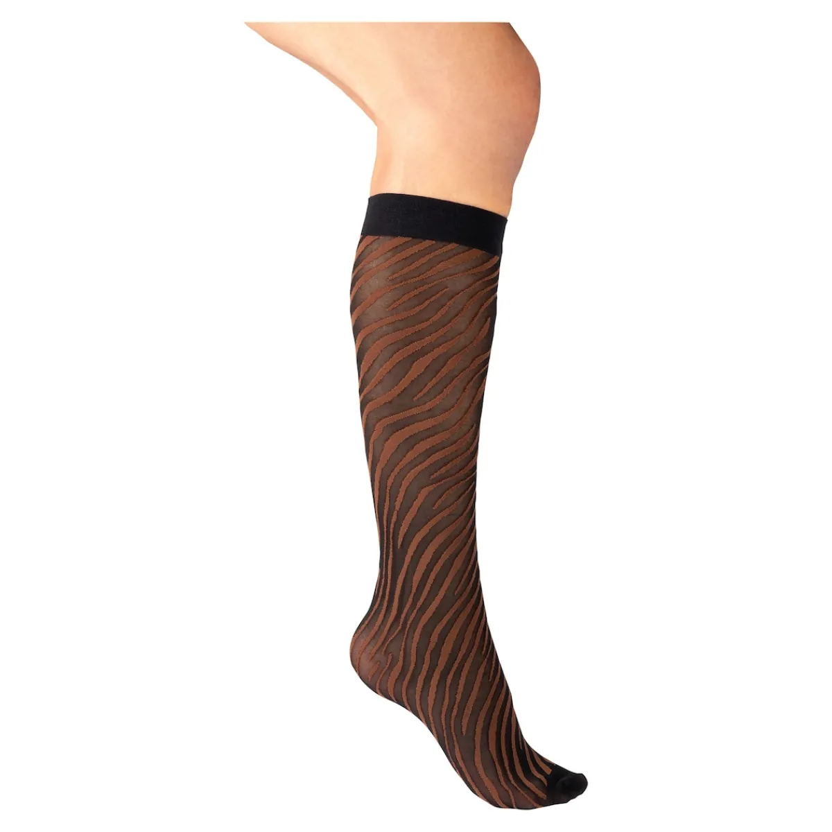 Die moderne Hausfrau Kniestrumfe "Animals", 4 Stück, Unigröße