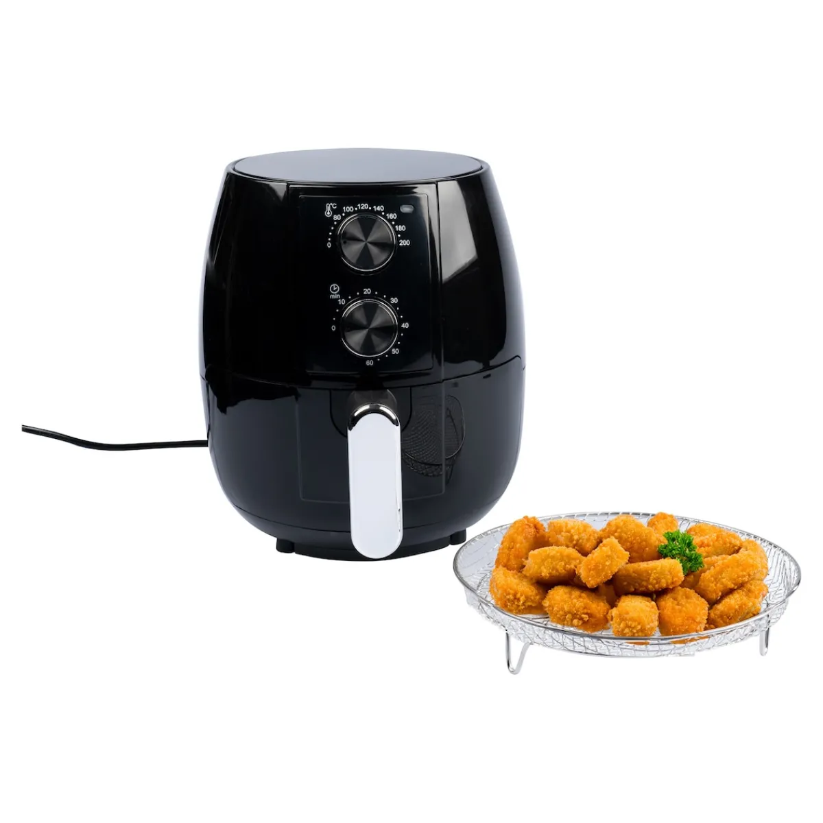 Die moderne Hausfrau Knusper-Grill-Einsatz für Heißluftfritteusen