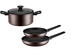 Die moderne Hausfrau Kochtopfset, Aluminium Stellara