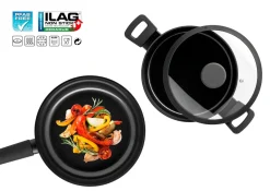 Die moderne Hausfrau Kochtopfset, Aluminium Stellara