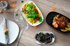 Die moderne Hausfrau Kombiservice, Keramik Isora Grau