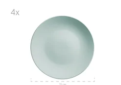 Die moderne Hausfrau Kombiservice Pastell Selection Grün