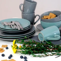 Die moderne Hausfrau Kombiservice Pastell Selection Grün