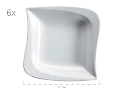 Die moderne Hausfrau Kombiservice, Porzellan LA MUSICA