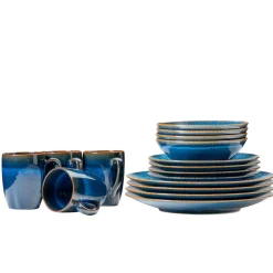 Die moderne Hausfrau Kombiservice, Steinzeug Eisfall