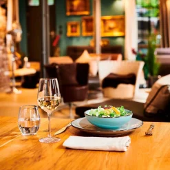 Die moderne Hausfrau Kombiservice, Steinzeug METALLIC RIM Grau