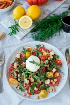 Die moderne Hausfrau Kombiservice, Steinzeug Trad. Tiles Weiß