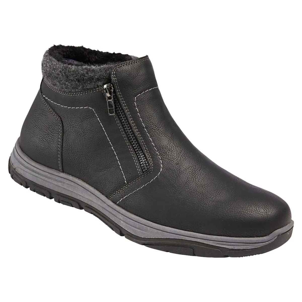 Herren Die moderne Hausfrau Komfort-Herrenstiefelette "Olaf"