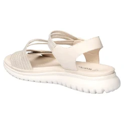 Damen Die moderne Hausfrau Komfort-Sandalette "Leni" beige