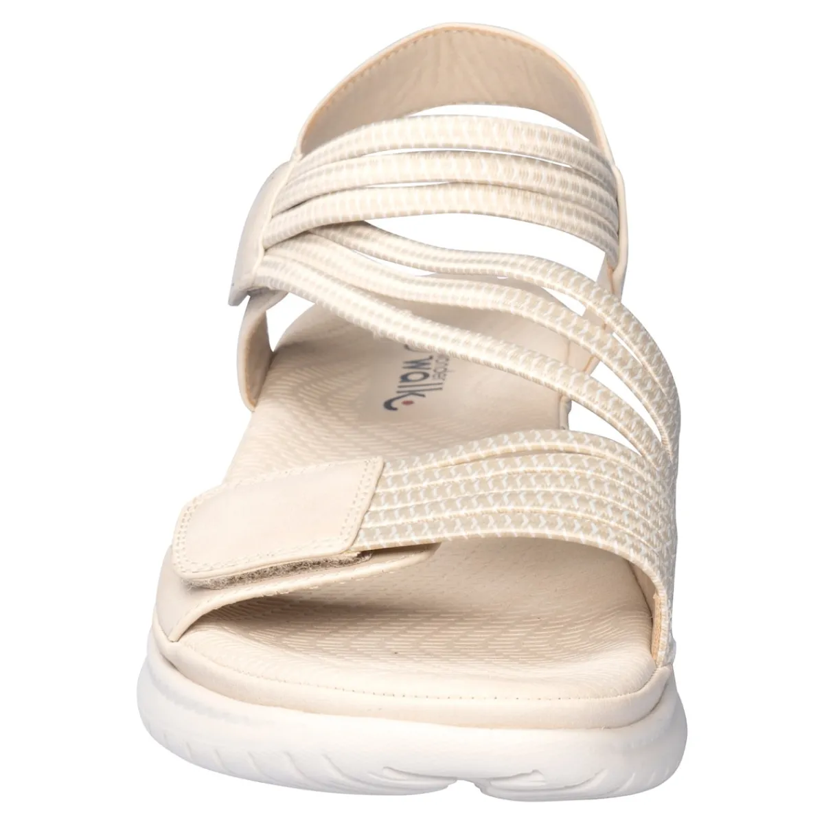 Damen Die moderne Hausfrau Komfort-Sandalette "Leni" beige
