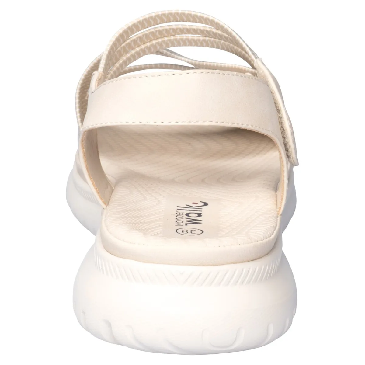 Damen Die moderne Hausfrau Komfort-Sandalette "Leni" beige