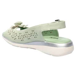 Damen Die moderne Hausfrau ﻿Komfort-Sandalette „Rose“ salbei