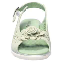 Damen Die moderne Hausfrau ﻿Komfort-Sandalette „Rose“ salbei