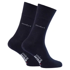 Die moderne Hausfrau Komfort-Socken, 2 Paar marine