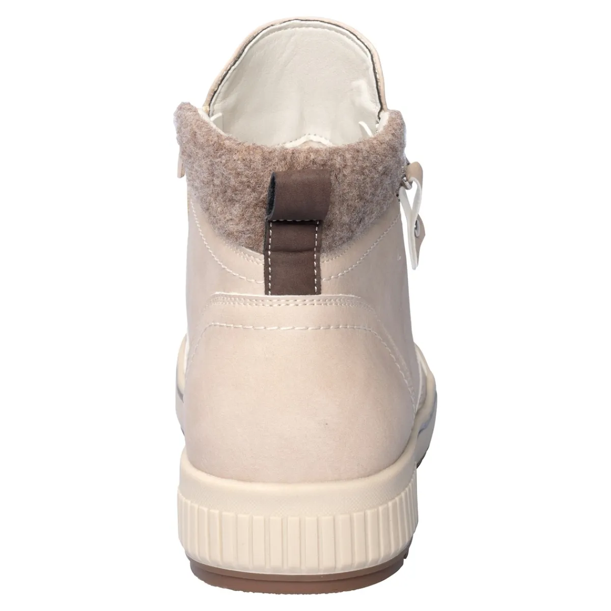 Damen Die moderne Hausfrau Komfort-Stiefelette „Carmen“ sand