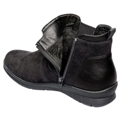 Damen Die moderne Hausfrau Komfort-Stretchstiefelette „Sandra“