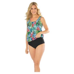 Damen Die moderne Hausfrau Komfort-Tankini-Slip