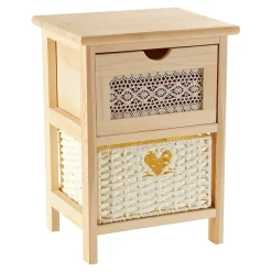 Die moderne Hausfrau Kommode "Romantik" 30x41x25 cm