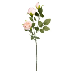 Die moderne Hausfrau Kunstblume Rose zartrosa