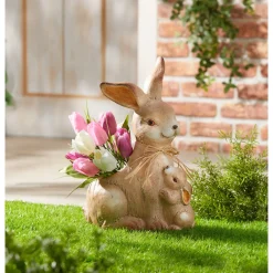 Die moderne Hausfrau Kunstblume "Tulpen im Topf"