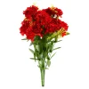 Die moderne Hausfrau Kunstblumen "Nelken" rot