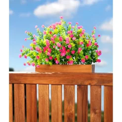 Die moderne Hausfrau Kunstblumen "Rosa", 6 Stück