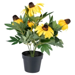 Die moderne Hausfrau Kunstpflanze „Sonnenhut“