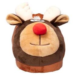 Damen Die moderne Hausfrau Kuschelhausschuh „Rentier“