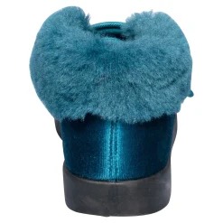 Damen Die moderne Hausfrau Kuschel-Kletthausschuh 