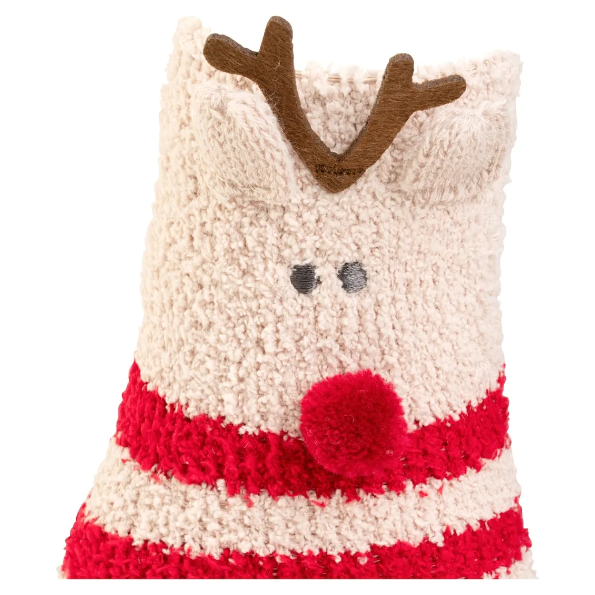 Die moderne Hausfrau Kuschelsocken „Rentier“