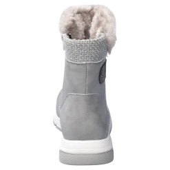 Damen Die moderne Hausfrau Kuschelstiefel „Flora“ grau