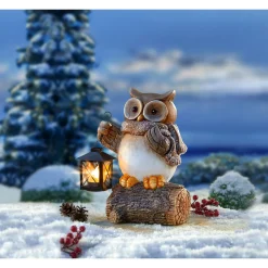 Die moderne Hausfrau Laternen-Eule "Hubert"