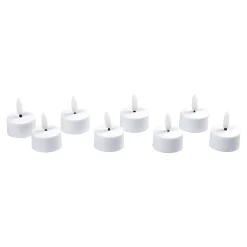Die moderne Hausfrau LED-Akku-Teelichter, 8 Stück