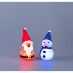 Die moderne Hausfrau LED-Dekofigur Santa