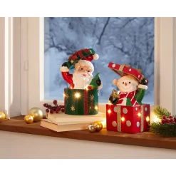 Die moderne Hausfrau LED-Deko-Figur Schneemann