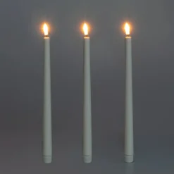 Die moderne Hausfrau LED-Echtwachskerzen, 3 Stück