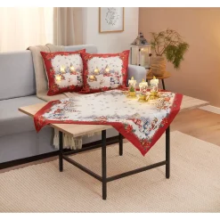 Die moderne Hausfrau LED-Glitterkerze Tannenbaum