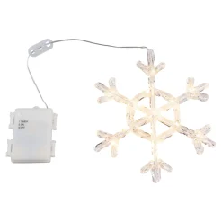 Die moderne Hausfrau LED-Hänger, 1 Stück Schneeflocke