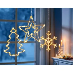 Die moderne Hausfrau LED-Hänger, 1 Stück Stern