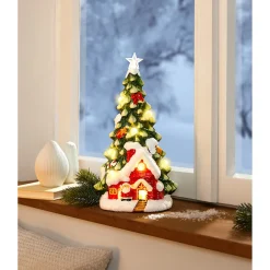 Die moderne Hausfrau LED-Keramikfigur „Tannenbaum“