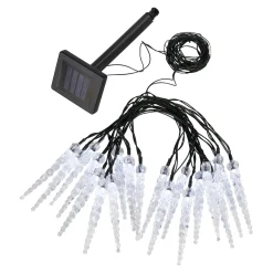 Die moderne Hausfrau LED-Solar-Lichterkette "Eiszapfen"
