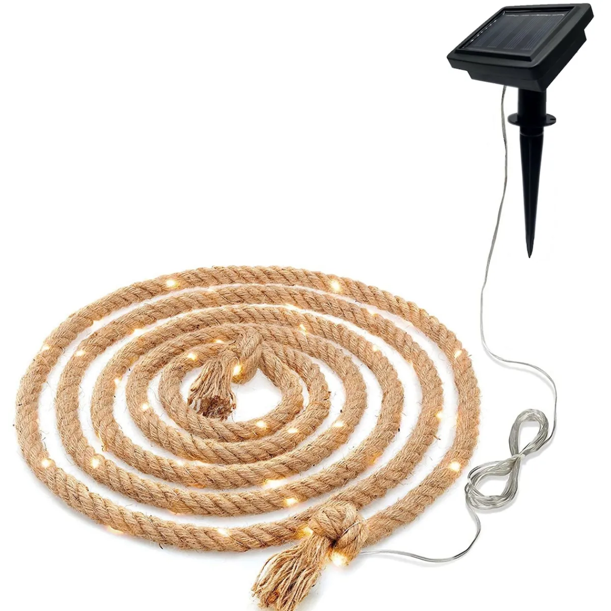 Die moderne Hausfrau LED-Solar-Seil