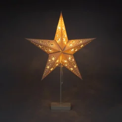 Die moderne Hausfrau LED-Stern „Lampion“