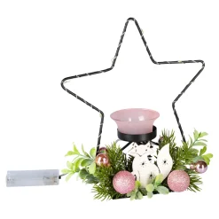 Die moderne Hausfrau LED-Wende-Windlicht „Stern“